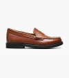 Florsheim Croquet Jr. Boys Moc Toe Penny Loafer - Saddle Tan