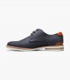 Florsheim Men's Highland Canvas Plain Toe Oxford - Navy