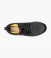 Florsheim Men's Venture Knit Plain Toe Lace Up Sneaker - Black