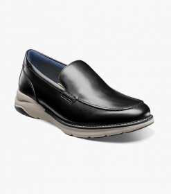 Florsheim Men's Frenzi Moc Toe Venetian Loafer - Black Florsheim Men's Frenzi Moc Toe Venetian Loafer - Black