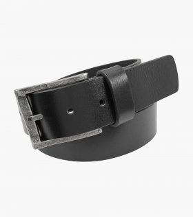 Florsheim Albert XL Casual Genuine Leather Belt - Black