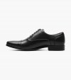 Florsheim Men's Postino Cap Toe Balmoral Oxford - Black Smooth