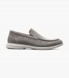 Florsheim Men's Hamptons Moc Toe Venetian Loafer - Gray Suede