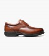 Florsheim Men's Coronis Work Steel Toe Brown Bike Toe Oxford - Brown