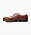 Florsheim Men's Loedin Work Steel Toe Brown Wingtip Oxford - Brown