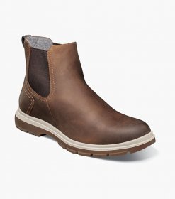 Florsheim Men's Lookout Plain Toe Gore Boot - Brown CH Florsheim Men's Lookout Plain Toe Gore Boot - Brown CH