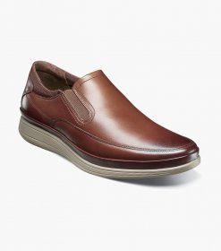 Florsheim Men's Motion Moc Toe Slip On - Cognac