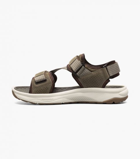 Florsheim Men's Tread Lite River Sandal - Taupe - Click Image to Close