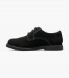 Florsheim Kearny Jr. Boys Plain Toe Oxford - Black