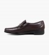 Florsheim Men's Rovito Moc Toe Bit Loafer - Burgundy