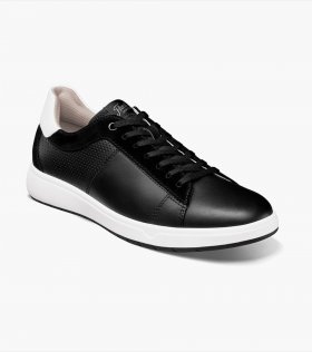 Florsheim Men's Heist Lace To Toe Sneaker - Black