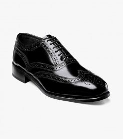 Florsheim Men's Lexington Wingtip Oxford - Black Florsheim Men's Lexington Wingtip Oxford - Black