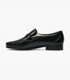 Florsheim Men's Como Moc Toe Strap Loafer - Black