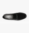 Florsheim Men's Como Moc Toe Strap Loafer - Black