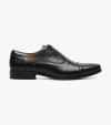 Florsheim Men's Postino Cap Toe Balmoral Oxford - Black Smooth