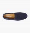 Florsheim Men's Dubino Moc Toe Venetian Slip On - Navy Suede