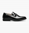 Florsheim Reveal Jr. Boys Bike Toe Bit Loafer - Black