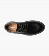 Florsheim Supacush Jr. Boys Plain Toe Oxford - Black Tumbled