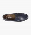 Florsheim Jasper Perf Jr. Boys Moc Toe Venetian Loafer - Navy