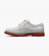 Florsheim Kearny Jr. Boys Plain Toe Oxford - White