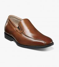 Florsheim Reveal Jr. Boys Bike Toe Slip On - Cognac