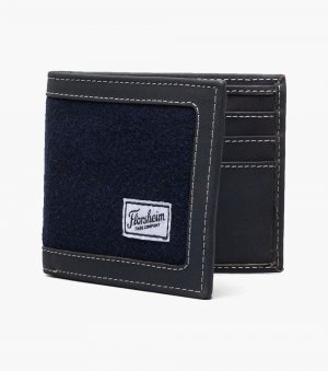 Florsheim Damon Bi-Fold Wallet - Navy