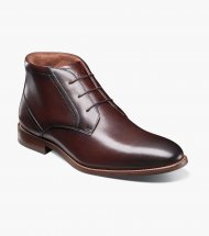 Florsheim Men's Rucci Plain Toe Chukka Boot - Brown