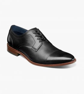 Florsheim Men's Flex Cap Toe Oxford - Black