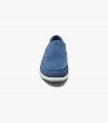 Florsheim Men's Hamptons Moc Toe Venetian Loafer - Blue Suede