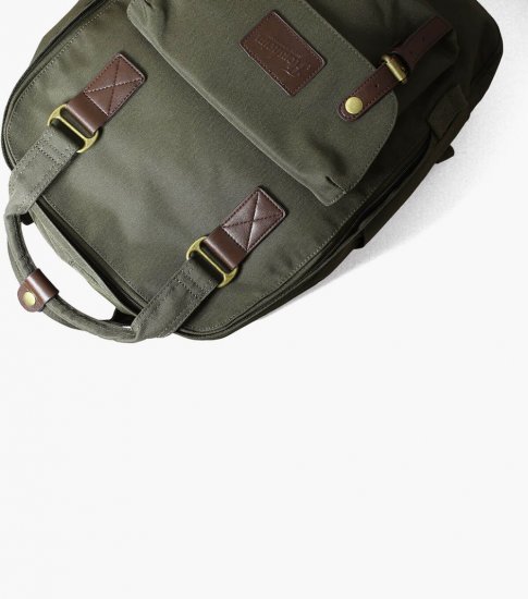 Florsheim Gian Canvas Backpack - Misc - Click Image to Close