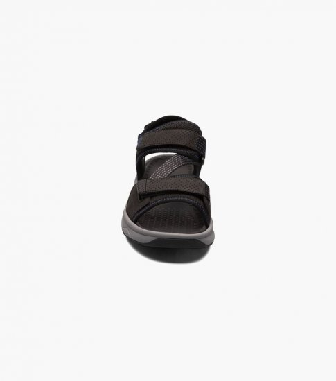 Florsheim Men's Tread Lite River Sandal - Black - Click Image to Close