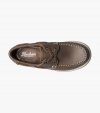 Florsheim Croquet Jr. Boys Moc Toe Boat Shoe - Brown CH