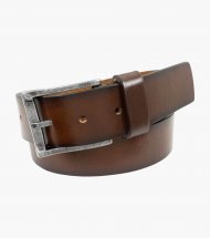 Florsheim Albert XL Casual Genuine Leather Belt - Brown / Cherry