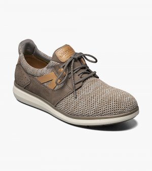 Florsheim Men's Adventure Steel Toe Plain Toe Sneaker - Mushroom