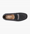 Florsheim Jasper Jr. Boys Moc Toe Strap Loafer - Navy Suede