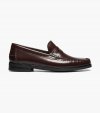 Florsheim Men's Berkley Flex Moc Toe Penny Loafer - Burgundy