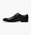 Florsheim Men's Sorrento Plain Toe Single Monk Strap - Black