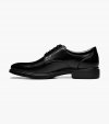 Florsheim Men's Forecast Waterproof Plain Toe Oxford - Black