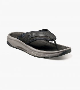 Florsheim Men's Tread Lite Thong Sandal - Black