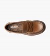 Florsheim Croquet Jr. Boys Moc Toe Penny Loafer - Cognac