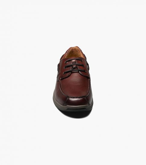 Florsheim Men's Great Lakes Moc Toe Oxford - Brown - Click Image to Close