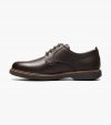 Florsheim Supacush Jr. Boys Plain Toe Oxford - Brown Tumbled