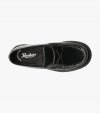 Florsheim Croquet Jr. Boys Moc Toe Penny Loafer - Black