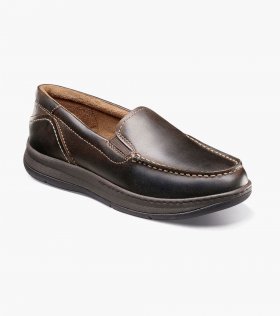 Florsheim Central Jr. Moc Toe Venetian Loafer - Brown CH