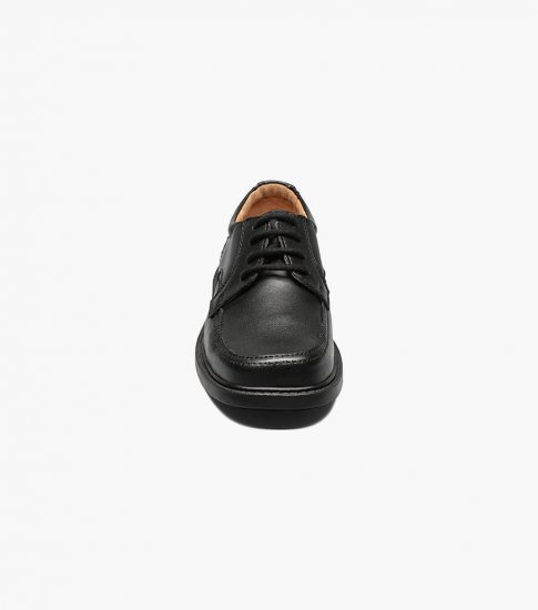 Florsheim Billings Jr. II Boys Moc Toe Oxford - Black - Click Image to Close