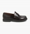 Florsheim Croquet Jr. Boys Moc Toe Penny Loafer - Burgundy