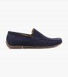 Florsheim Men's Dubino Moc Toe Venetian Slip On - Navy Suede