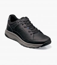 Florsheim Men's Tread Lite Moc Toe Lace Up Sneaker - Black CH