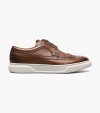 Florsheim Men's Premier Wingtip Lace Up Sneaker - Cognac