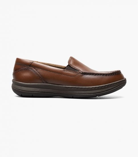 Florsheim Central Jr. Moc Toe Venetian Loafer - Cognac - Click Image to Close